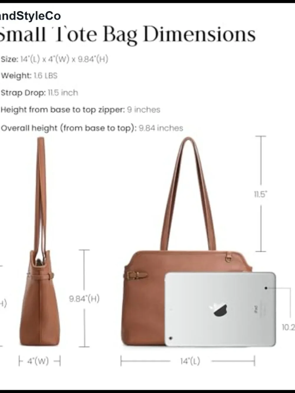 Genuine Leather Tote Bag Women Medium Soft Shoulder Handbag Vintage Satchel